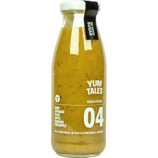 YumTales | Smoothie #04 Kiwi, špenát, ananas a jablko 240ml